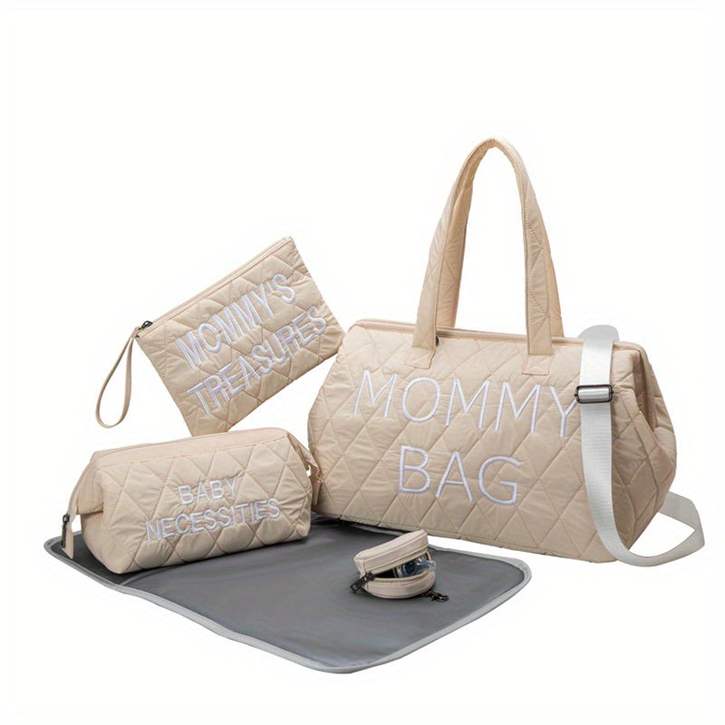 Stylish Maternity & Baby Set - Large Capacity Waterproof Bag