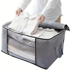 Large Capacity Zipper Storage Bag Clothes Quilt Storage Bag