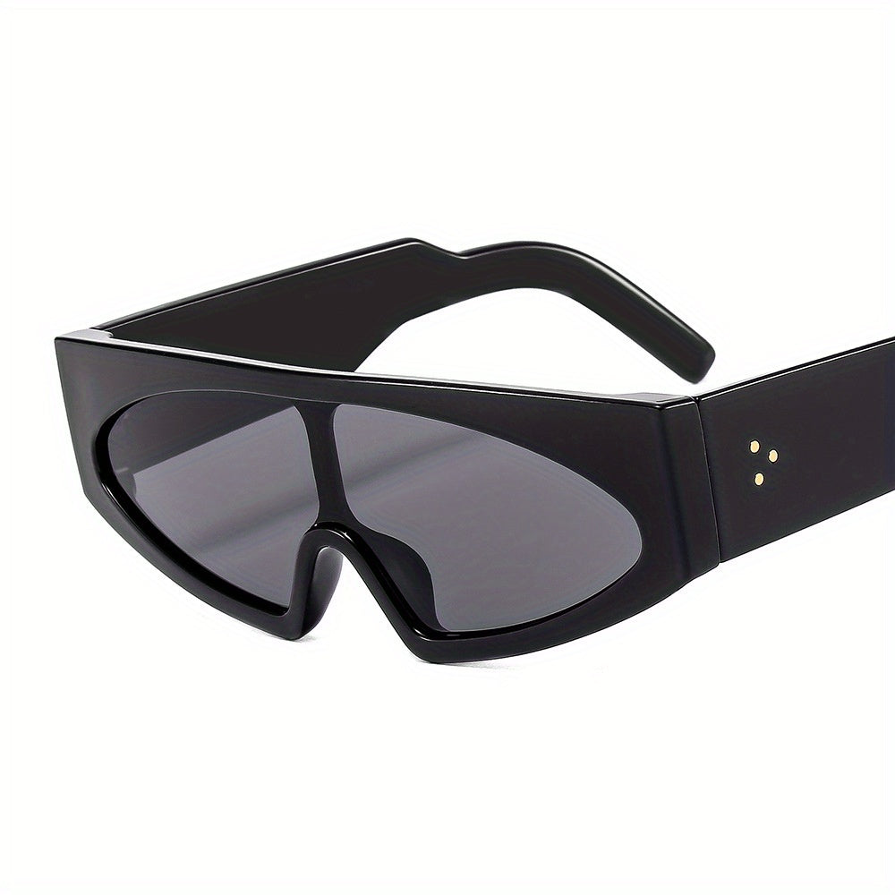 Y2K Oversized Shield Sunglasses UV400