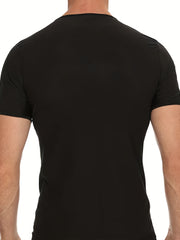Men's Compression Sauna T Shirt Slimmer Shape for Gym Workouts