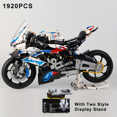 Stylish Motorcycle Model Building Kit - Collectible Display Model for Fans