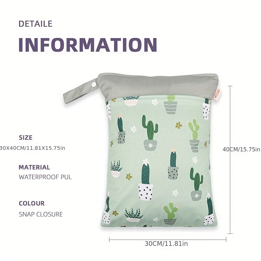 Waterproof Wet Bag Baby Cloth Diapers Breast Pump Parts Beach Pool Gym Yoga