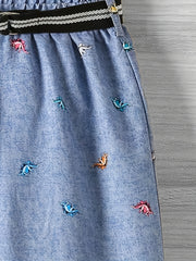 Dinosaur Print Boys Casual Soft Pants for Kids