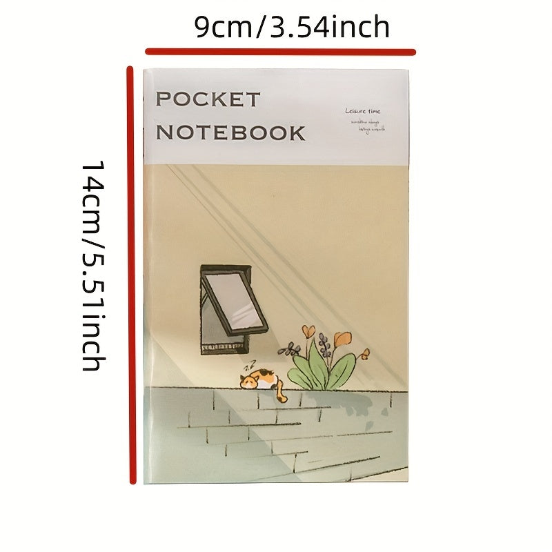 Line Book Painting and Mini Notebook A6