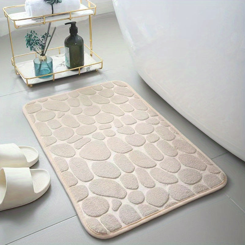 Soft Non Slip Memory Foam Bath Mat Essential Bathroom Accessory