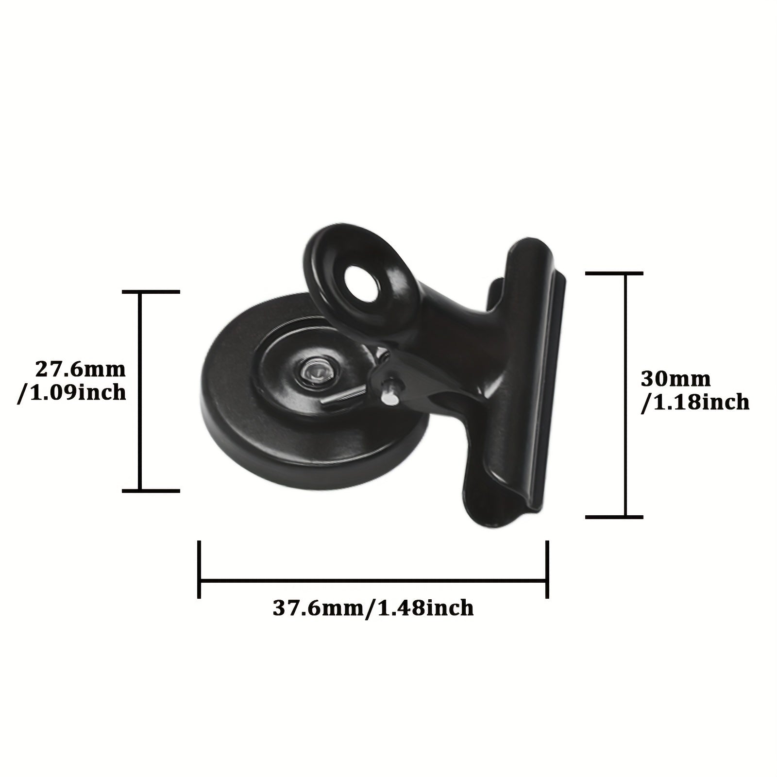 2pcs Strong Magnetic Clip Fridge Magnet for Office Whiteboards