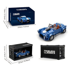 317pcs Fauvism Car Building Block Set 1/24 Scale with Display Box