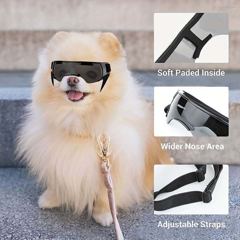 Dog Goggles UV Protection Doggy Sunglasses Windproof Pet Glasses