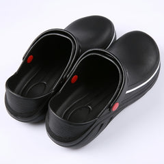 Men's Waterproof Chef Clogs Non-Slip Work Shoes