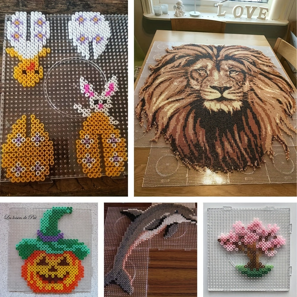 4pcs Large Transparent Nail Bead Board Set