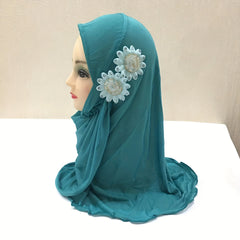 Toddler Girls Lightweight Pretty Bandana Arab Eid Hat For Outdoor