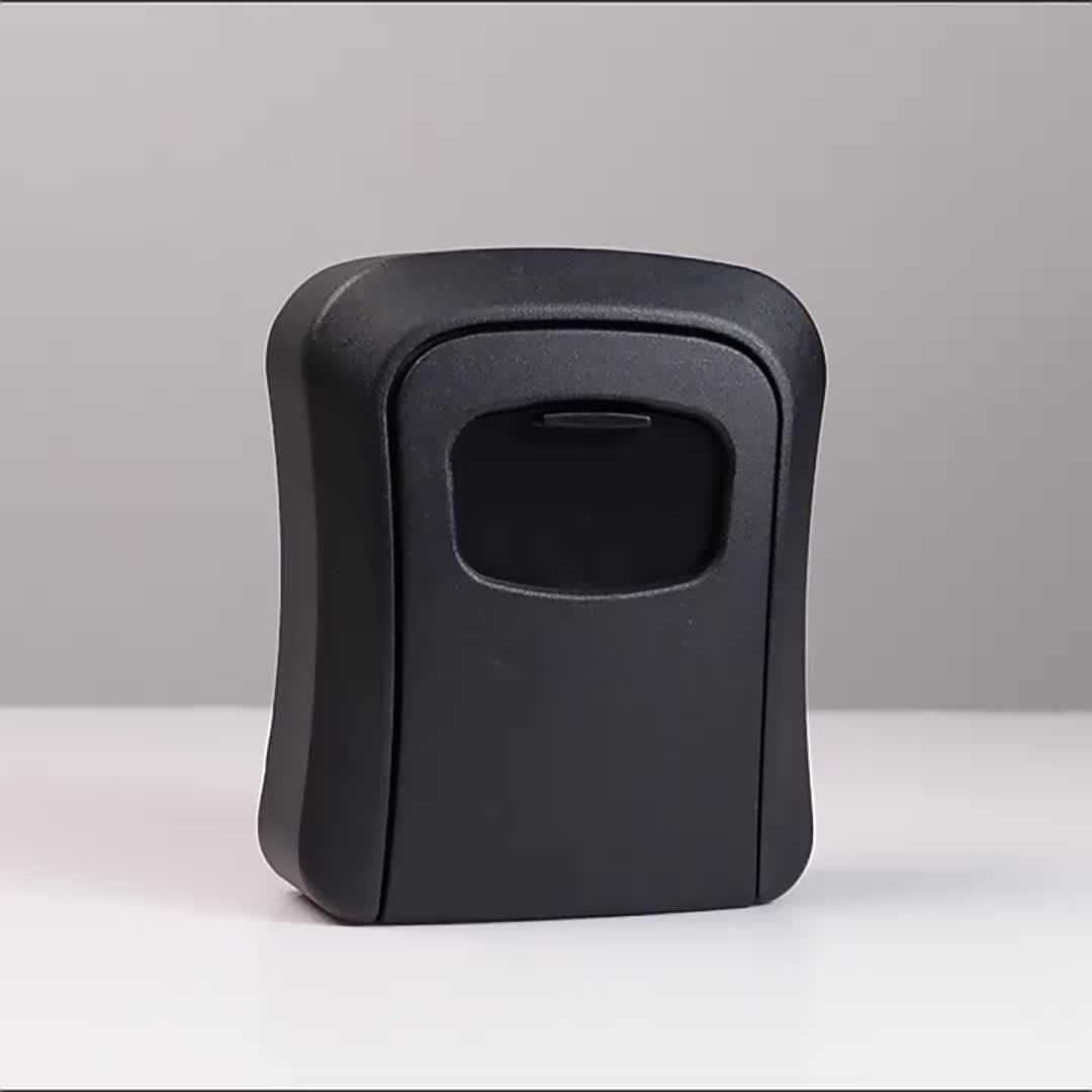 Outdoor Key Lock Box Portable Combination Security Lockbox Waterproof