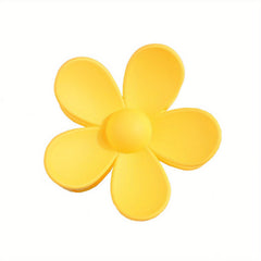 Colorful Flowers Grab Clip Macaroon Shark Clip Bath Headwear