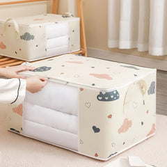 Large Capacity Dustproof Quilt & Clothes Storage Bag with Zipper