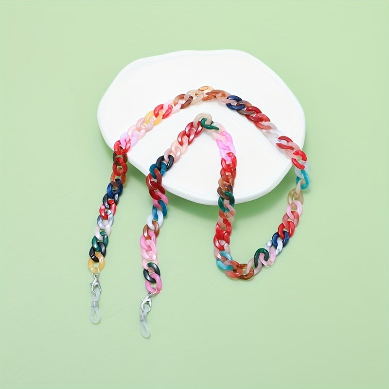 Y2K Candy Acrylic Glasses Chain Stylish Eyewear Retainer