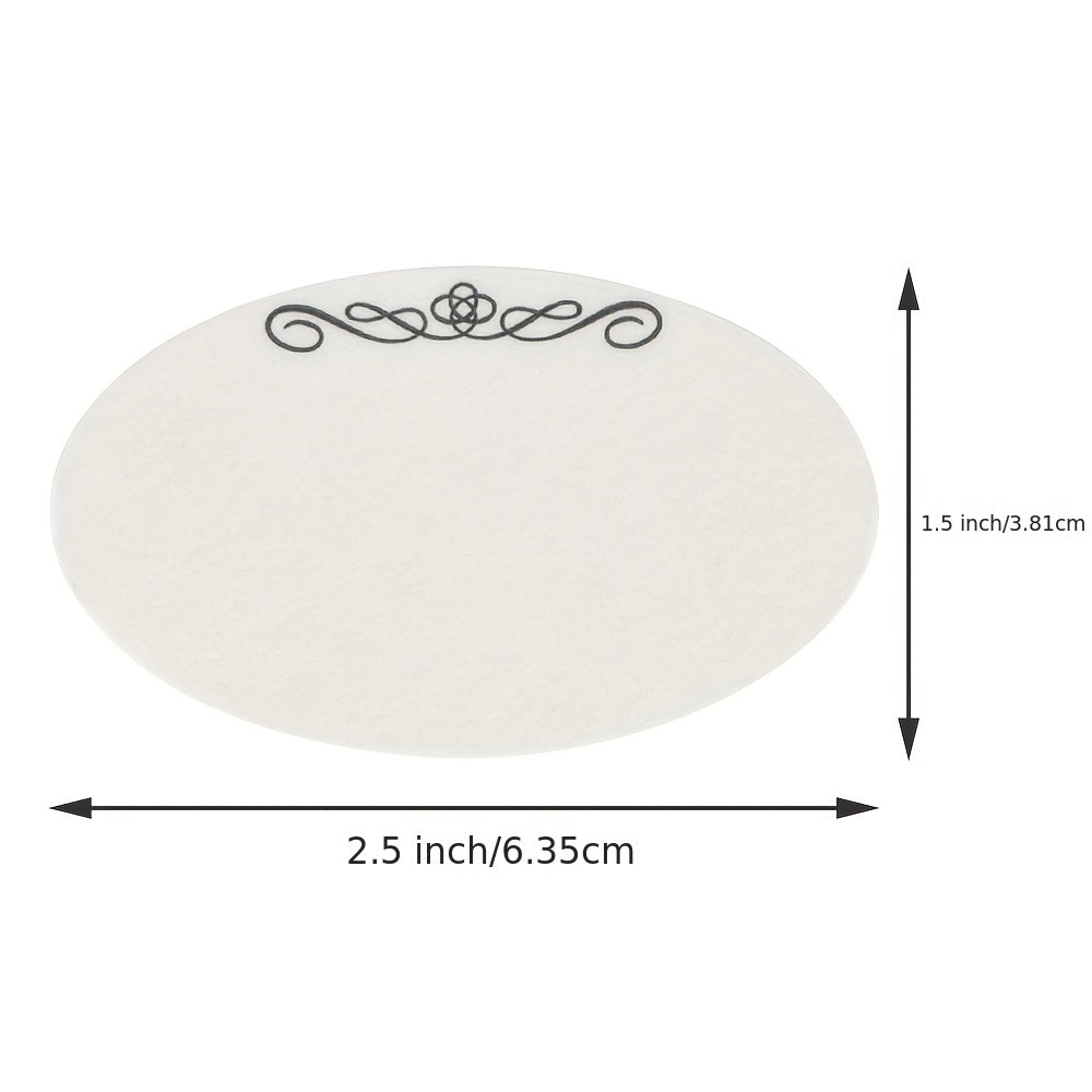 LIKED Stickers Food Labels 1.5 X 2.5 for Containers & Jars