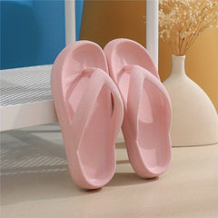 Women's Platform Non-slip Slippers Indoor Flip Flops