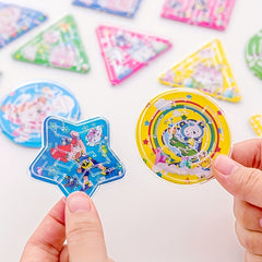 15pcs Cartoon Maze Toys Children Educational Mini Rolling Ball Game Toys
