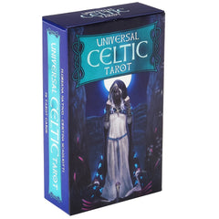 56pcs Universal Celtic Tarot Deck Modern Tarot Library Cards with QR Code Guide