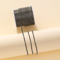 Water Diamond Chain 17-inch for Nail Shoe Clothing Decoration