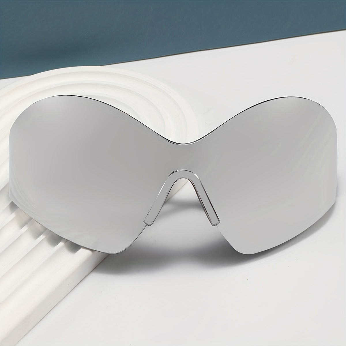 Men's Large Frame Cyberpunk Sunglasses Hot Girl Party Glasses