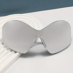 Men's Large Frame Cyberpunk Sunglasses Hot Girl Party Glasses