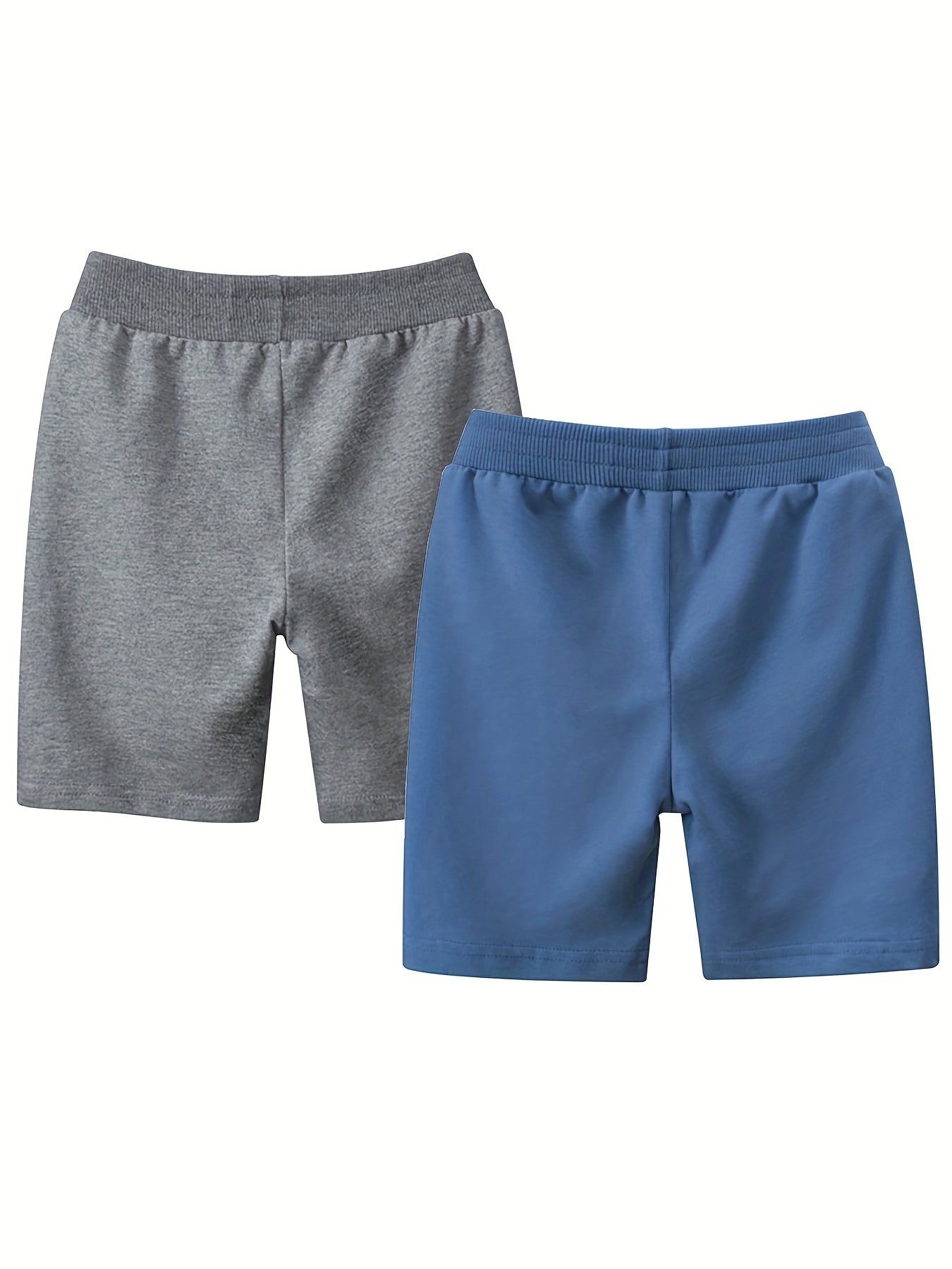 Fruitsunchen Toddler Baby Dino Shorts 2 Pack 100% Cotton Cargo Summer Shorts