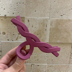 Matte Hair Clip Ponytail Back Head Hair Clip
