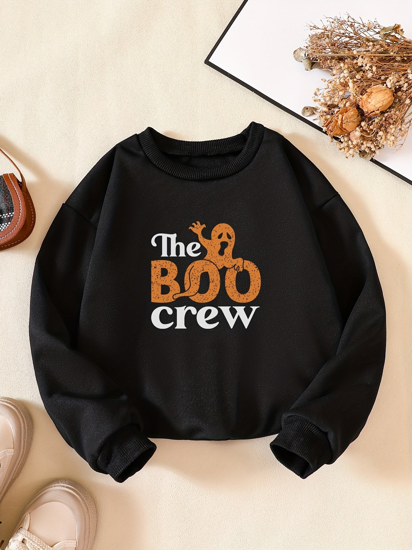 Halloween Boo Series Boys Sweatshirt
