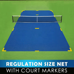 USAPA Regulation Size Pickleball Net with Steel Frame 6.71m Long
