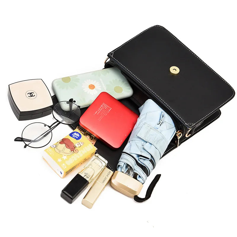 Women's Leather Shoulder Bag Messenger Spring Ins Small Bags