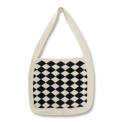 Casual Knitted Slouchy Bag Soft Shoulder Hobo Bag
