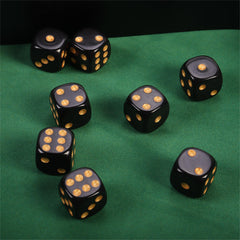 10 Round Corner Dice For Tabletop Games Halloween Christmas