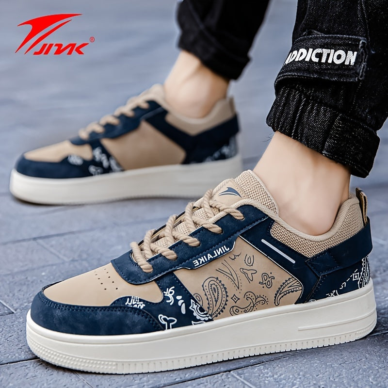 JNAK Men's Skate Shoes Casual Lace Up Sneakers Elevator Shoes