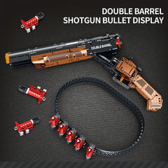Reobrix 1006pcs Dual Barrel Shotgun Building Set