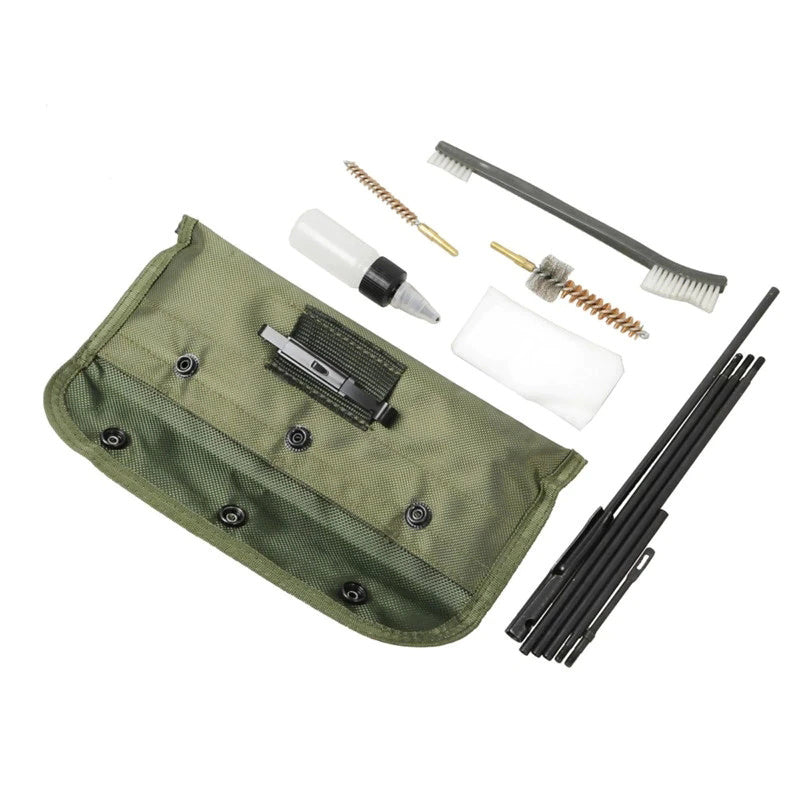 10pcs Steel Wire & Nylon Bristle Brush Set for Rifles, Pistols, Shotguns