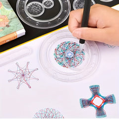 22pcs DIY Scratch Painting Set Magic Hand Copy Drawing Tools