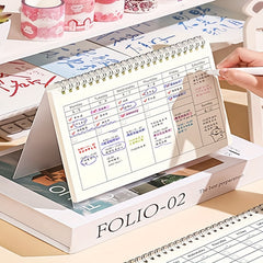 Cute Puppy Weekly Planner - A5 Vertical Layout
