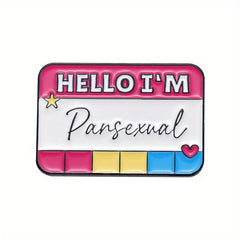 Stylish Label Pin for Backpacks Jackets
