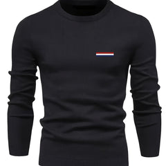 Men's Dragon Graphic Knitted Sweater