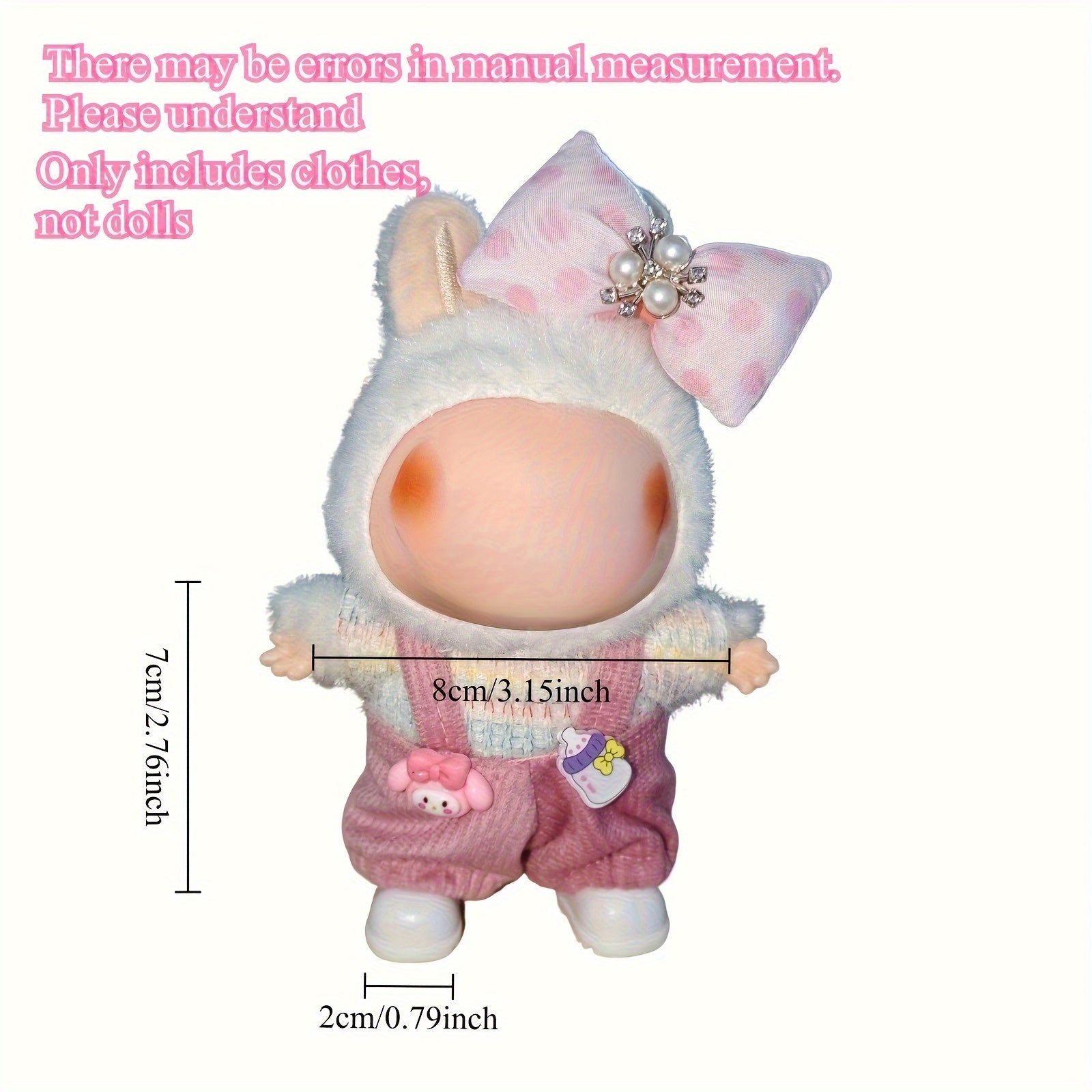 SANRIO Dolls Clothes for LABUBU Doll Clothing Set