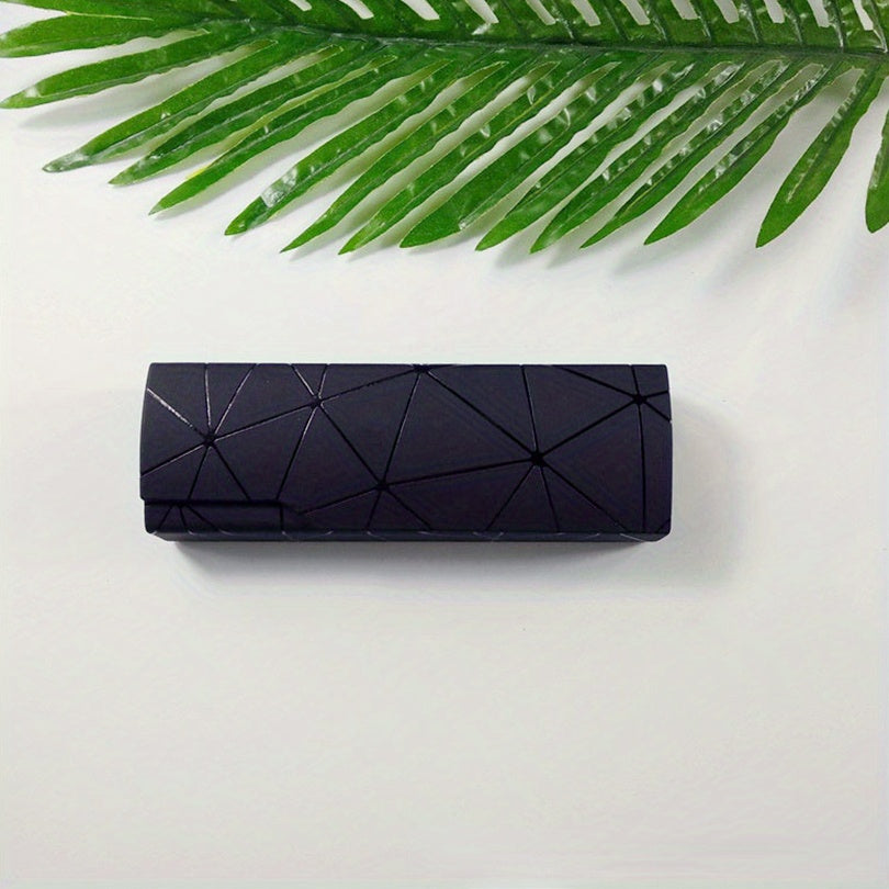 Geometric Eyeglasses Case Magnetic Closure Glasses Sunglasses Case