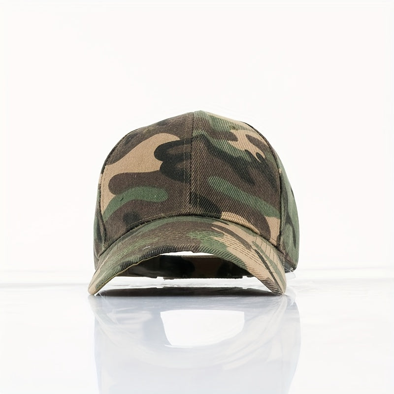 Tactical Camo Baseball Cap for Outdoor Sports