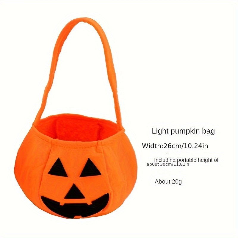 Portable Pumpkin Bag Non-woven Halloween Supplies