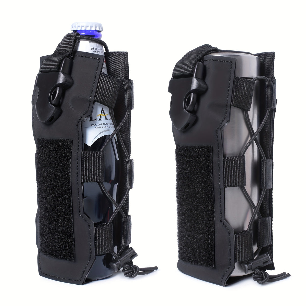 Molle Water Bottle Pouch Outdoor Travel Kettle Bag Backpack Attachment