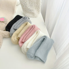 6 Pairs Fuzzy Socks Cozy & Warm Women's Mid Tube Stockings