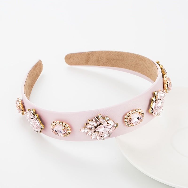 Crystal Rhinestone Beaded Headband