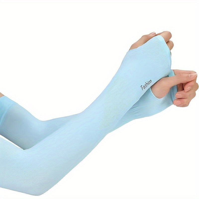Outdoor Cycling Arm Guard Ice Silk Sleeves Anti-ultraviolet Sunscreen