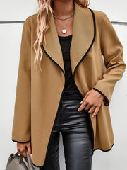  Casual Colorblock Cardigan