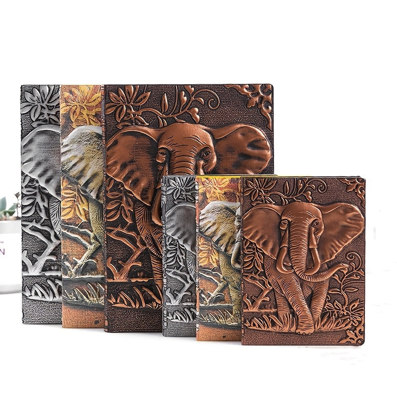 European Embossed Retro Notebook Notepad 100 Sheets